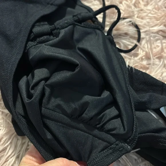 NWT Anthropologie-JETS Australia Joali Tie Front Bandeau One Piece Swims… - Picture 10 of 16